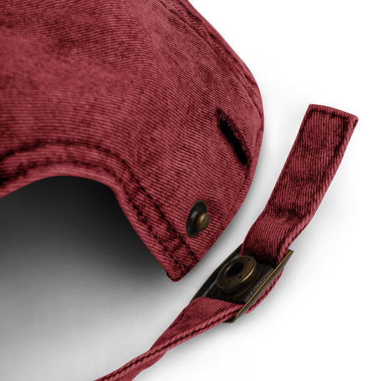 Jetliner Vintage Cotton Twill Baseball Cap • Black/White • YQG Windsor Souvenir • YHM Designs - Image 02