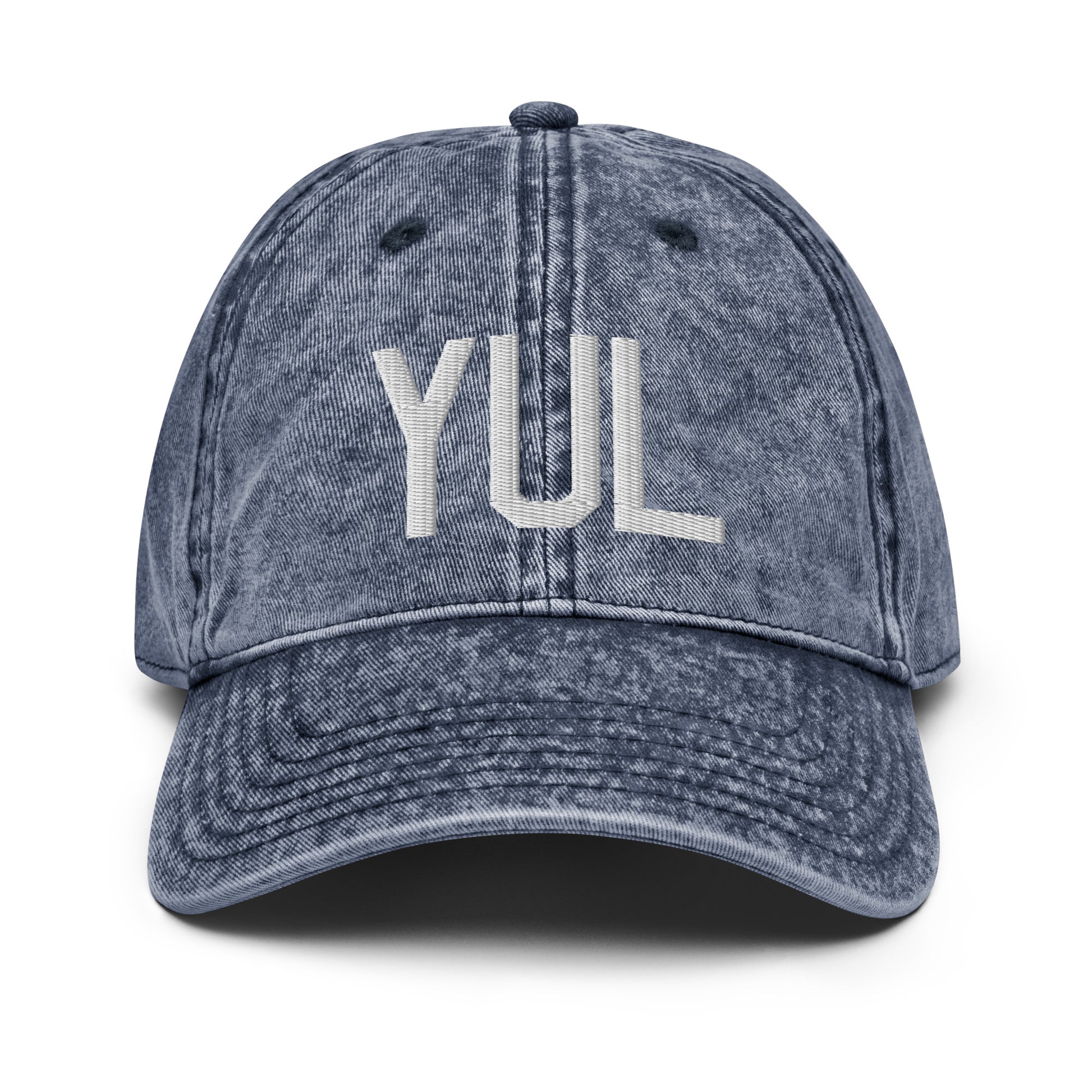YUL Montreal Cotton Twill Cap • Air Force Lettering in White • YHM Designs - Image 15