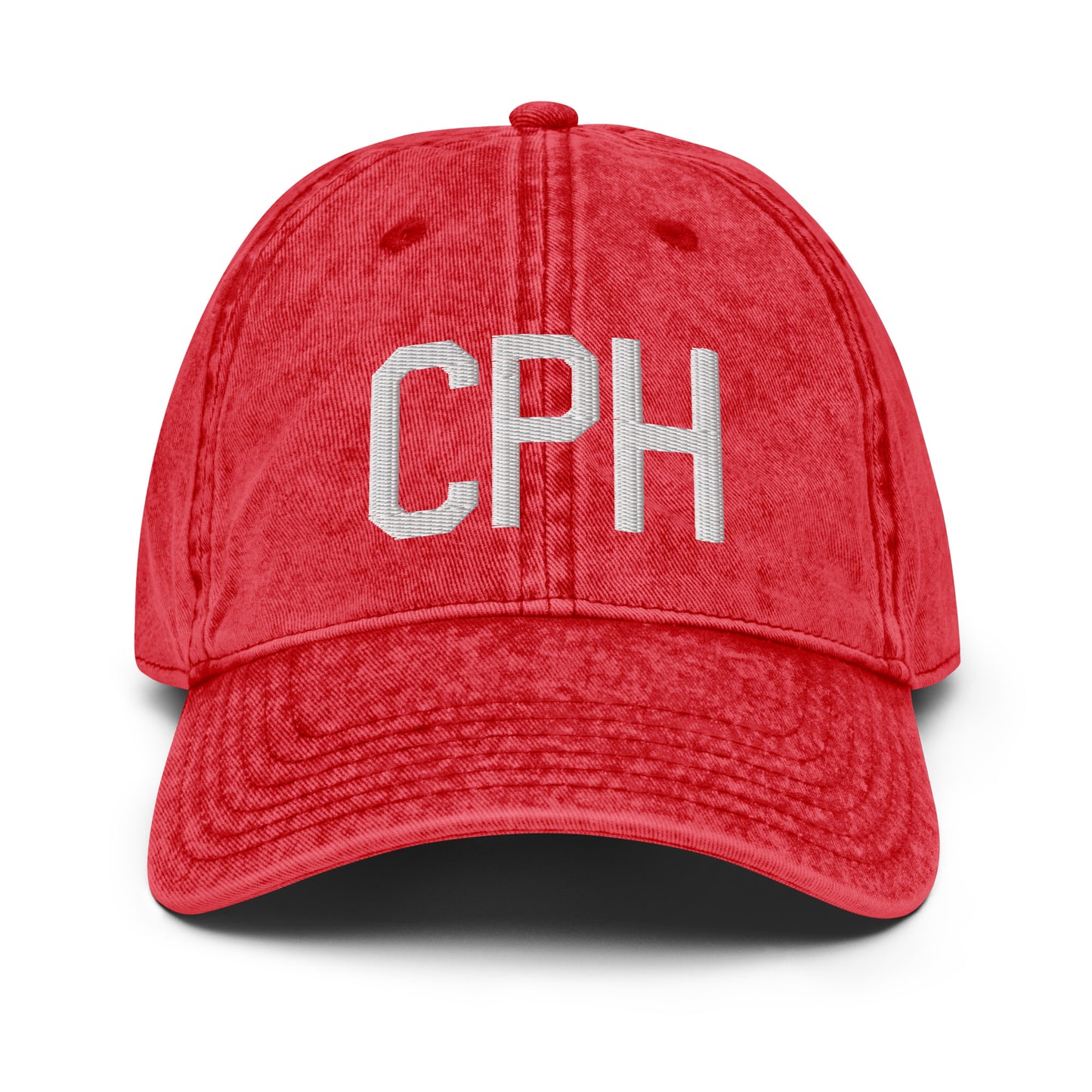 CPH Copenhagen Cotton Twill Cap • Air Force Lettering in White • YHM Designs - Image 21