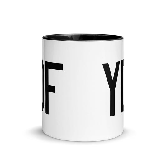 Aviation-Theme Coffee Mug - Black • YDF Deer Lake • YHM Designs - Image 02