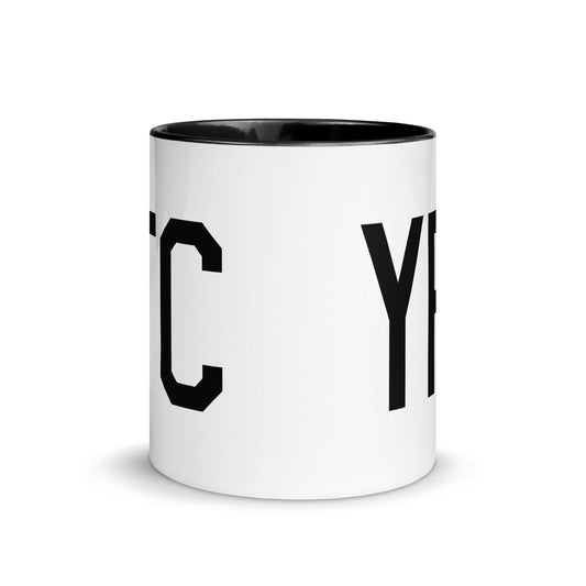 Aviation-Theme Coffee Mug - Black • YFC Fredericton • YHM Designs - Image 02