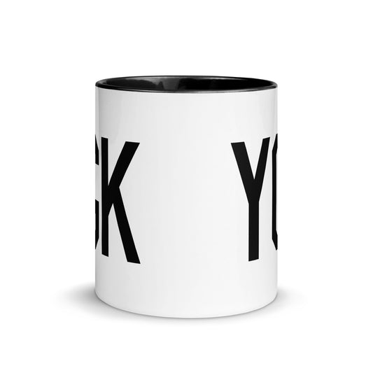 Aviation-Theme Coffee Mug - Black • YGK Kingston • YHM Designs - Image 02