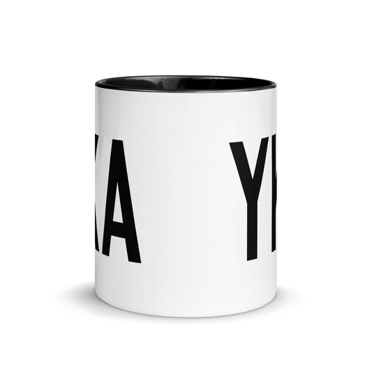 Aviation-Theme Coffee Mug - Black • YKA Kamloops • YHM Designs - Image 02