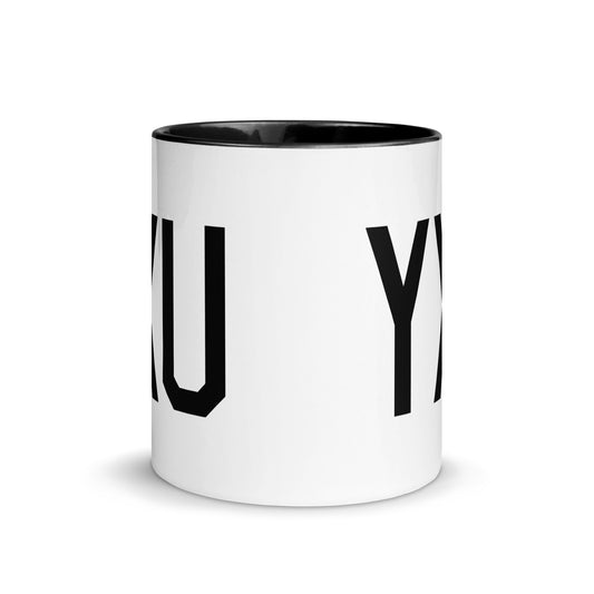 Aviation-Theme Coffee Mug - Black • YXU London • YHM Designs - Image 02