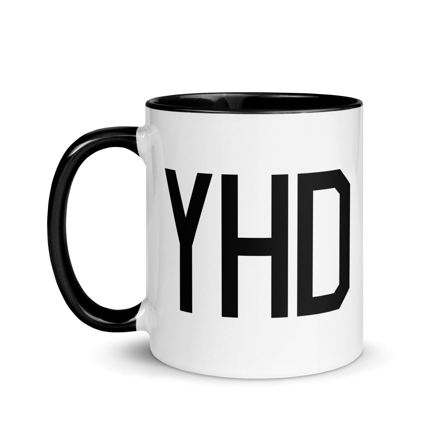 Aviation-Theme Coffee Mug - Black • YHD Dryden • YHM Designs - Image 03