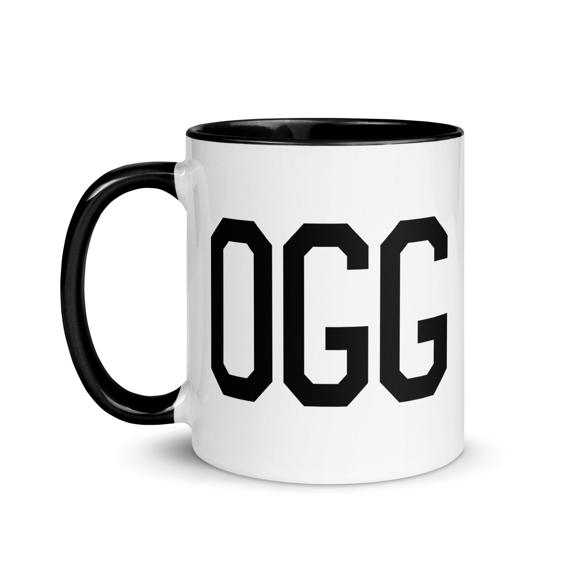 Aviation-Theme Coffee Mug - Black • OGG Maui • YHM Designs - Image 03