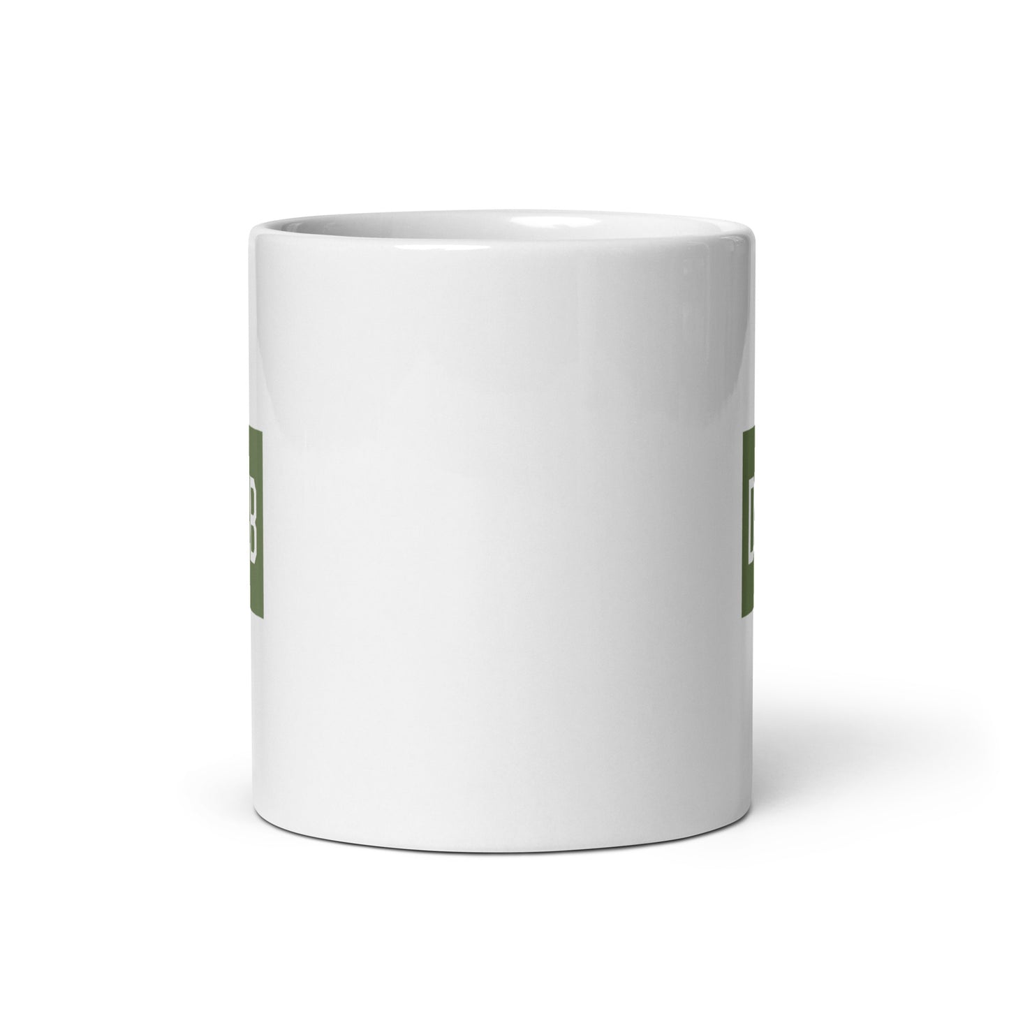 Aviation Gift Coffee Mug - Camouflage Green • DXB Dubai • YHM Designs - Image 03