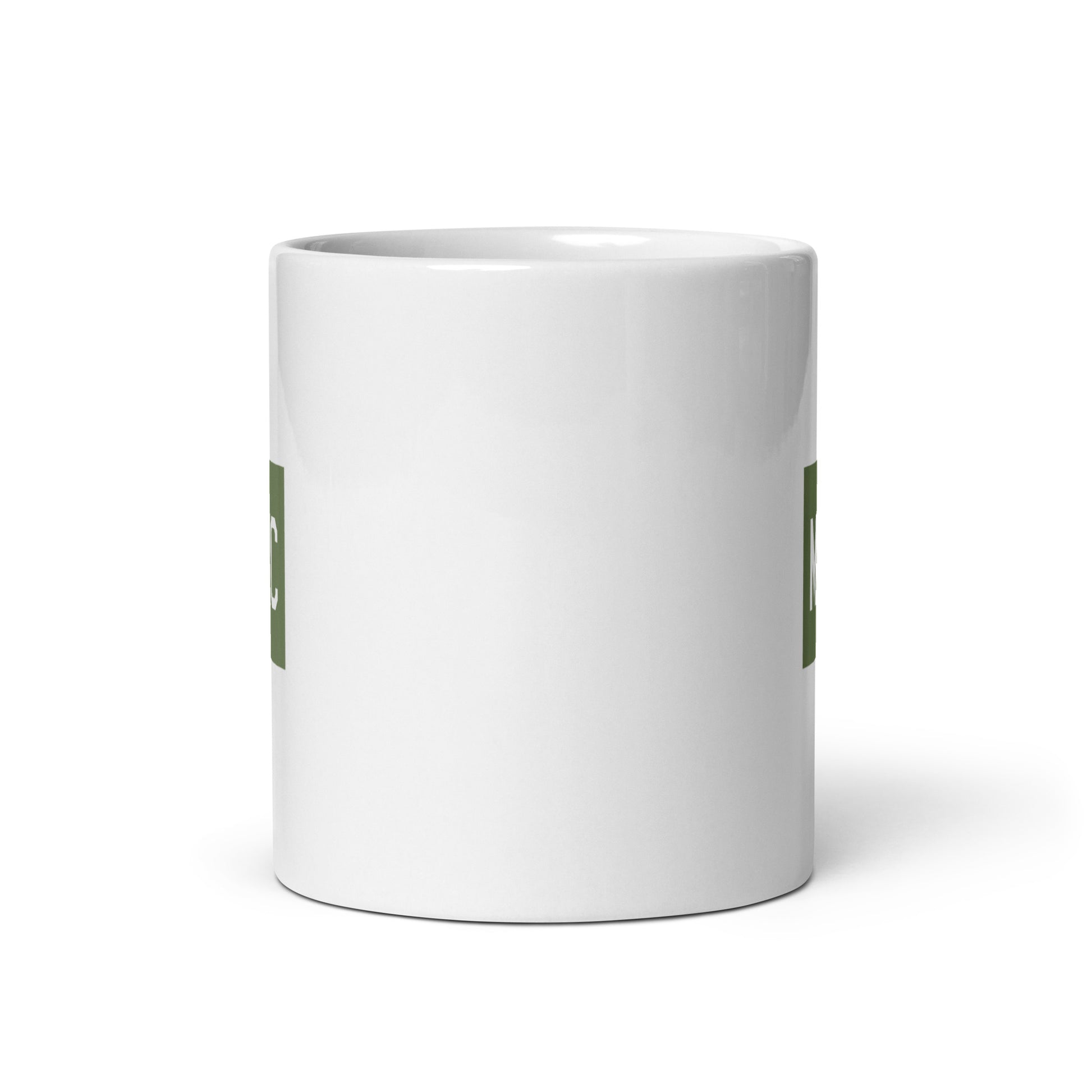 Aviation Gift Coffee Mug - Camouflage Green • MKC Kansas City • YHM Designs - Image 03