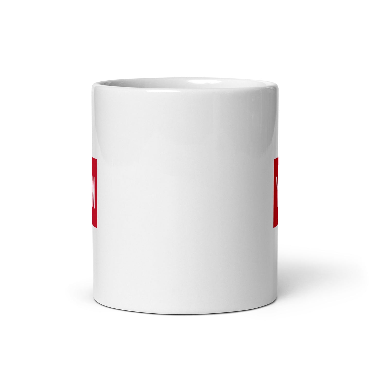Aviator Gift Coffee Mug - Crimson Red • YHM Hamilton • YHM Designs - Image 03