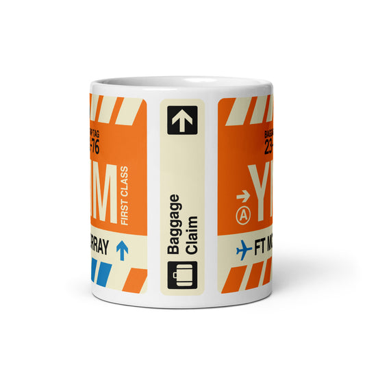 Travel Gift Coffee Mug • YMM Fort McMurray • YHM Designs - Image 02