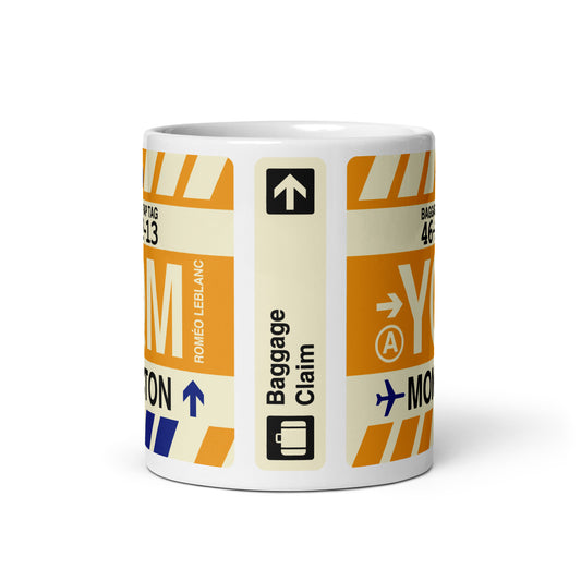 Travel Gift Coffee Mug • YQM Moncton • YHM Designs - Image 02