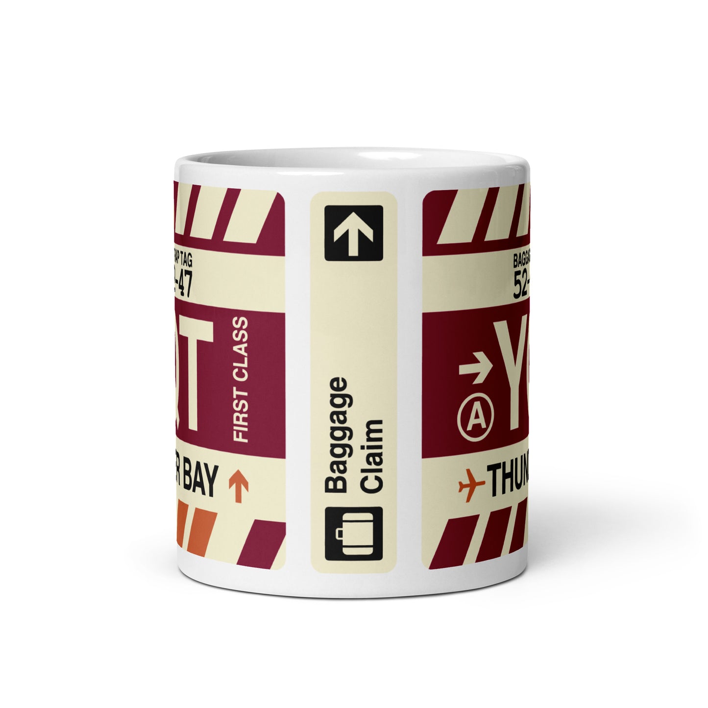 Travel Gift Coffee Mug • YQT Thunder Bay • YHM Designs - Image 02