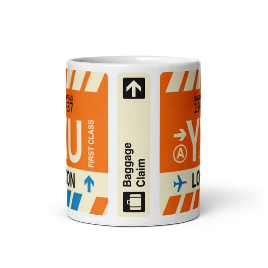 Travel Gift Coffee Mug • YXU London Souvenir • YHM Designs - Image 02
