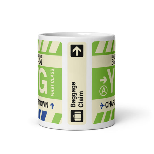 Travel Gift Coffee Mug • YYG Charlottetown • YHM Designs - Image 02