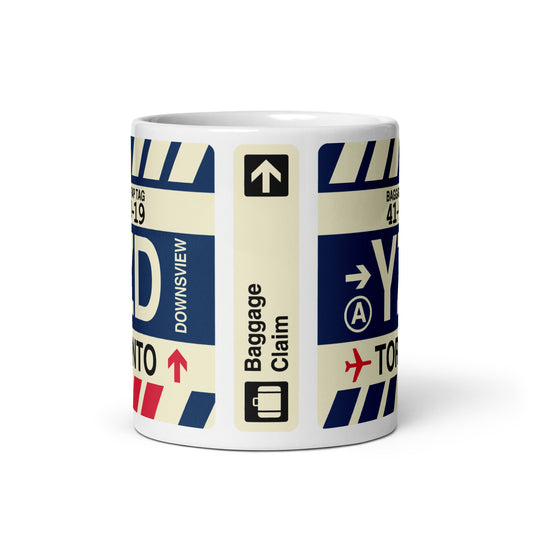 Travel Gift Coffee Mug • YZD Toronto Souvenir • YHM Designs - Image 02