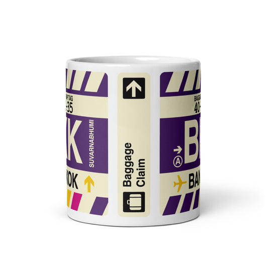Travel Gift Coffee Mug • BKK Bangkok Souvenir • YHM Designs - Image 02