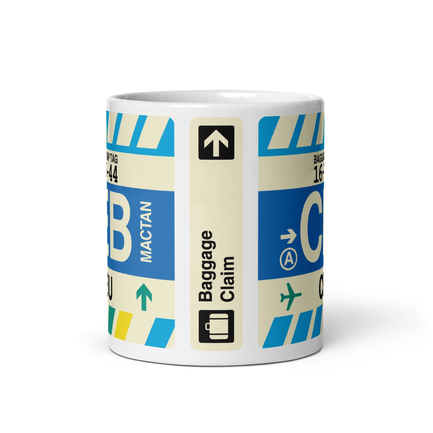 Travel-Themed Coffee Mug • CEB Cebu • YHM Designs - Image 02