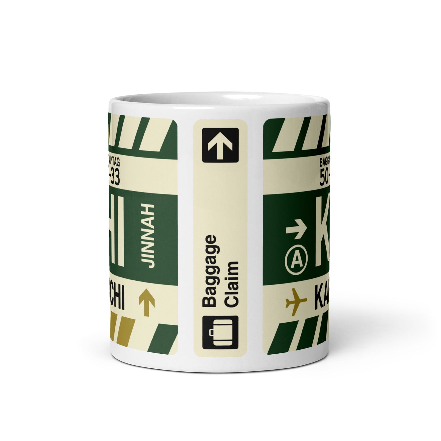 Travel-Themed Coffee Mug • KHI Karachi • YHM Designs - Image 02