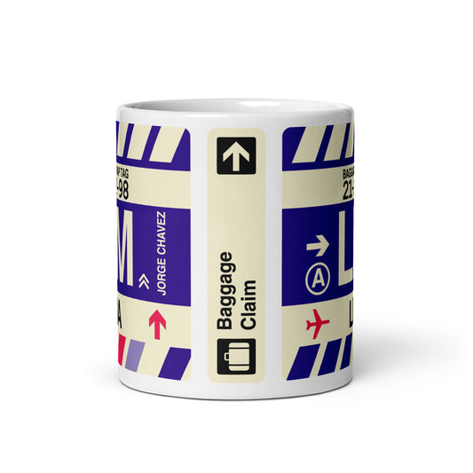 Travel Gift Coffee Mug • LIM Lima • YHM Designs - Image 02