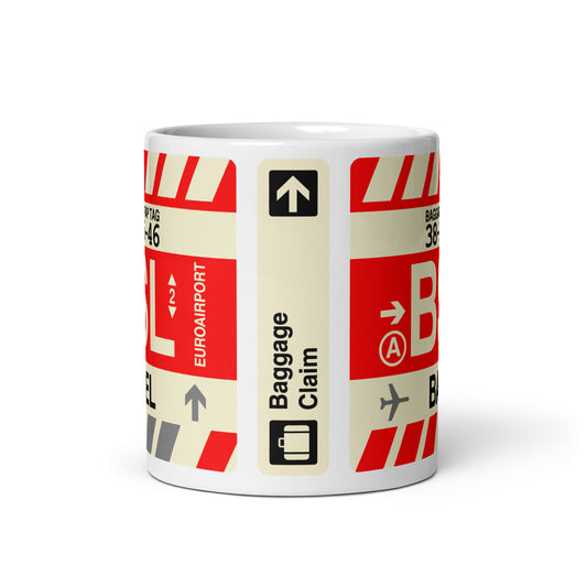 Travel Gift Coffee Mug • BSL Basel Souvenir • YHM Designs - Image 02