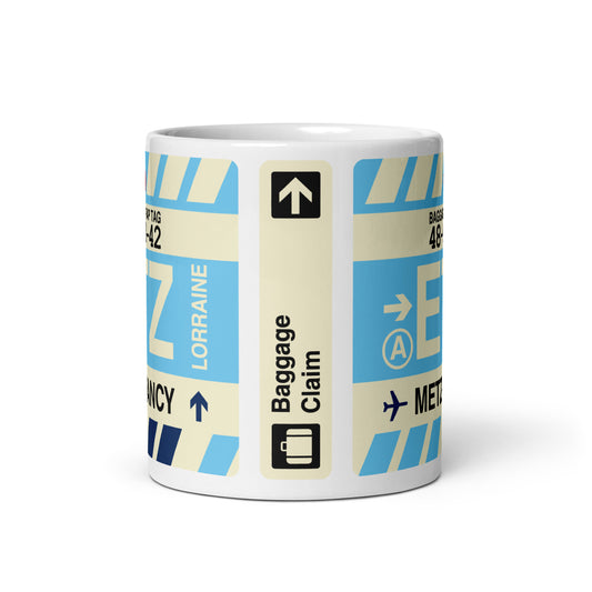 Travel Gift Coffee Mug • ETZ Metz-Nancy-Lorraine Souvenir • YHM Designs - Image 02
