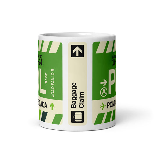 Travel Gift Coffee Mug • PDL Ponta Delgada Souvenir • YHM Designs - Image 02