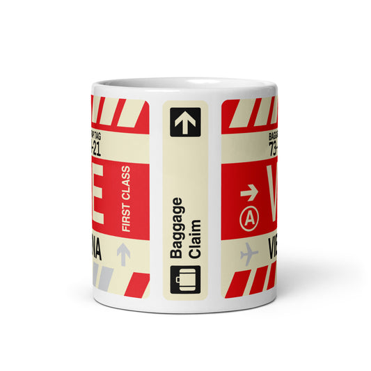 Travel Gift Coffee Mug • VIE Vienna Souvenir • YHM Designs - Image 02