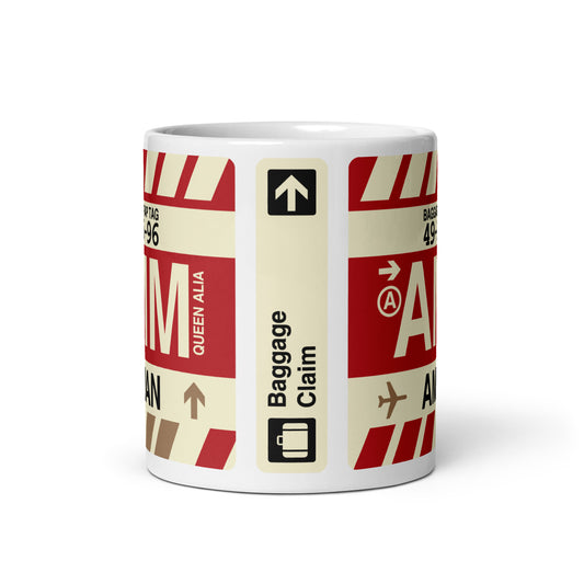 Travel Gift Coffee Mug • AMM Amman • YHM Designs - Image 02