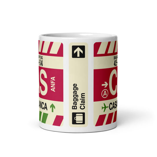 Travel Gift Coffee Mug • CAS Casablanca Souvenir • YHM Designs - Image 02