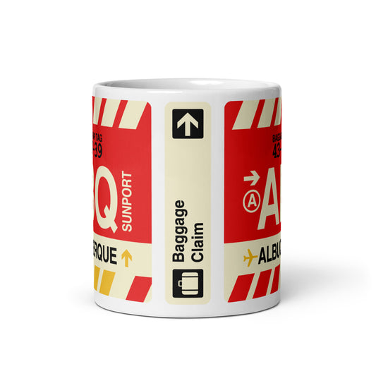 Travel Gift Coffee Mug • ABQ Albuquerque • YHM Designs - Image 02