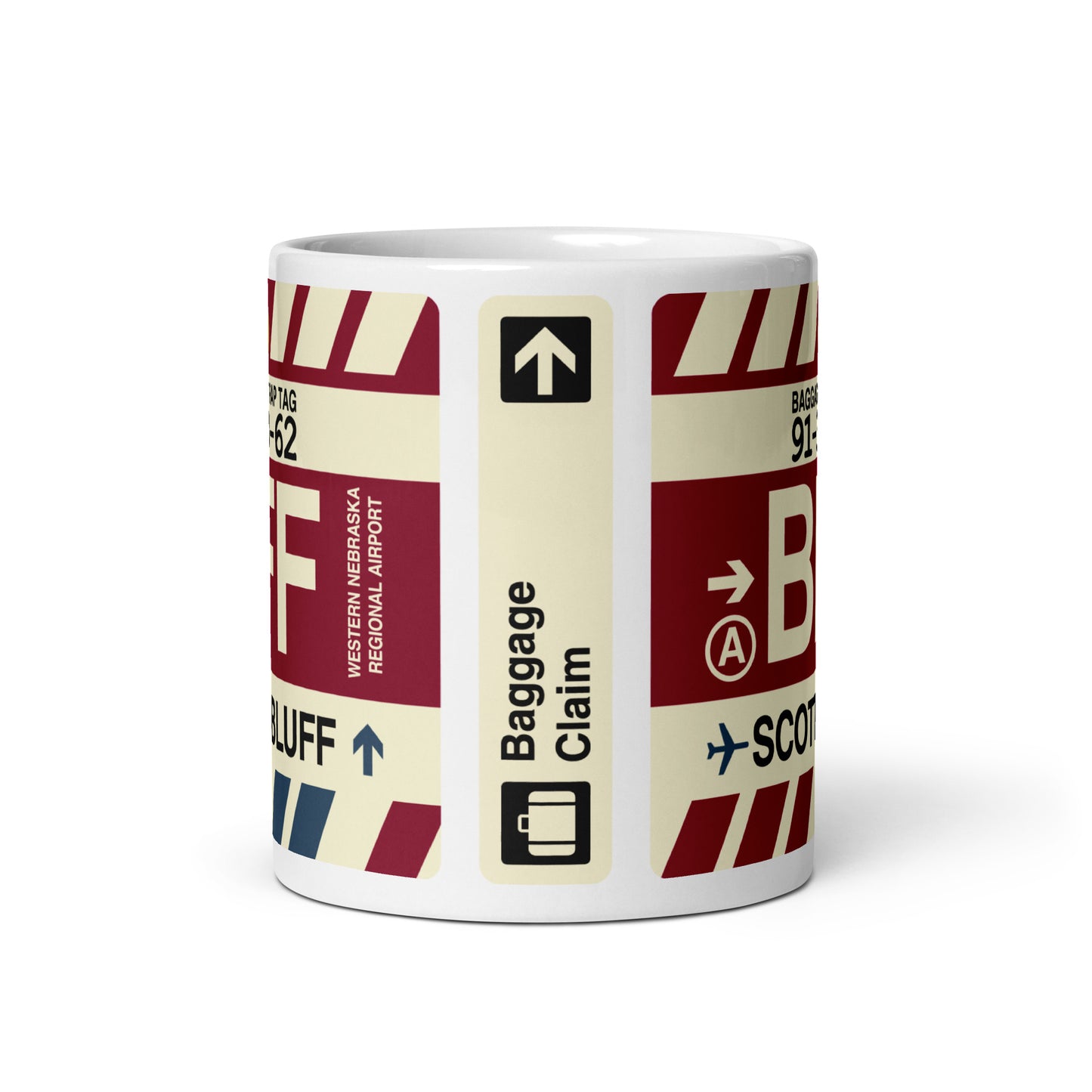 Travel Gift Coffee Mug • BFF Scottsbluff Souvenir • YHM Designs - Image 02