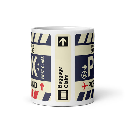 Travel Gift Coffee Mug • PDX Portland • YHM Designs - Image 02