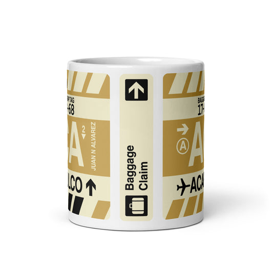 Travel Gift Coffee Mug • ACA Acapulco Souvenir • YHM Designs - Image 02