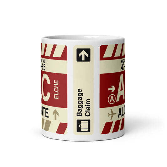 Travel Gift Coffee Mug • ALC Alicante Souvenir • YHM Designs - Image 02