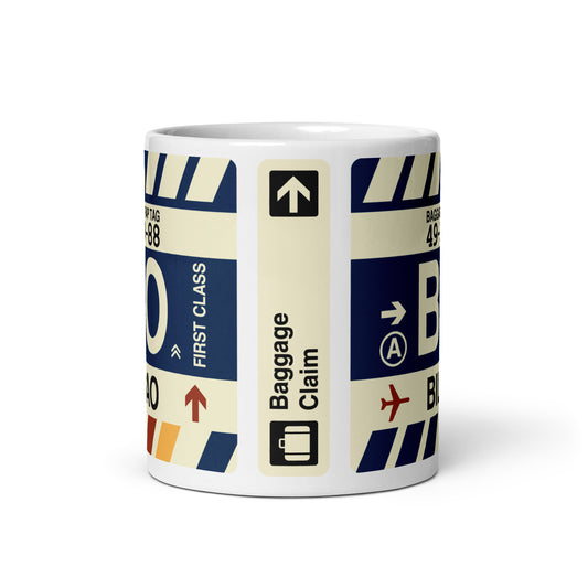 Travel Gift Coffee Mug • BIO Bilbao • YHM Designs - Image 02