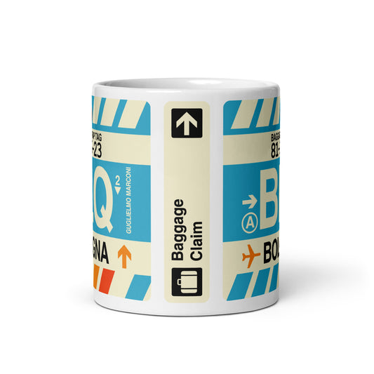 Travel Gift Coffee Mug • BLQ Bologna • YHM Designs - Image 02