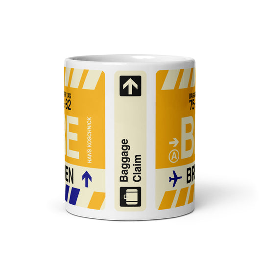Travel Gift Coffee Mug • BRE Bremen • YHM Designs - Image 02