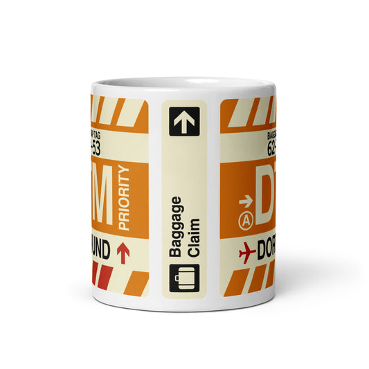 Travel Gift Coffee Mug • DTM Dortmund Souvenir • YHM Designs - Image 02