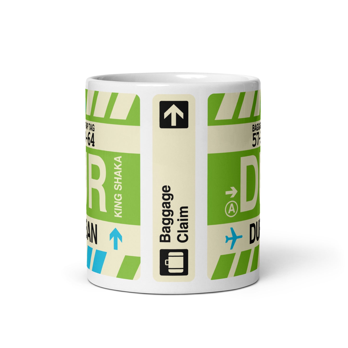 Travel-Themed Coffee Mug • DUR Durban • YHM Designs - Image 02