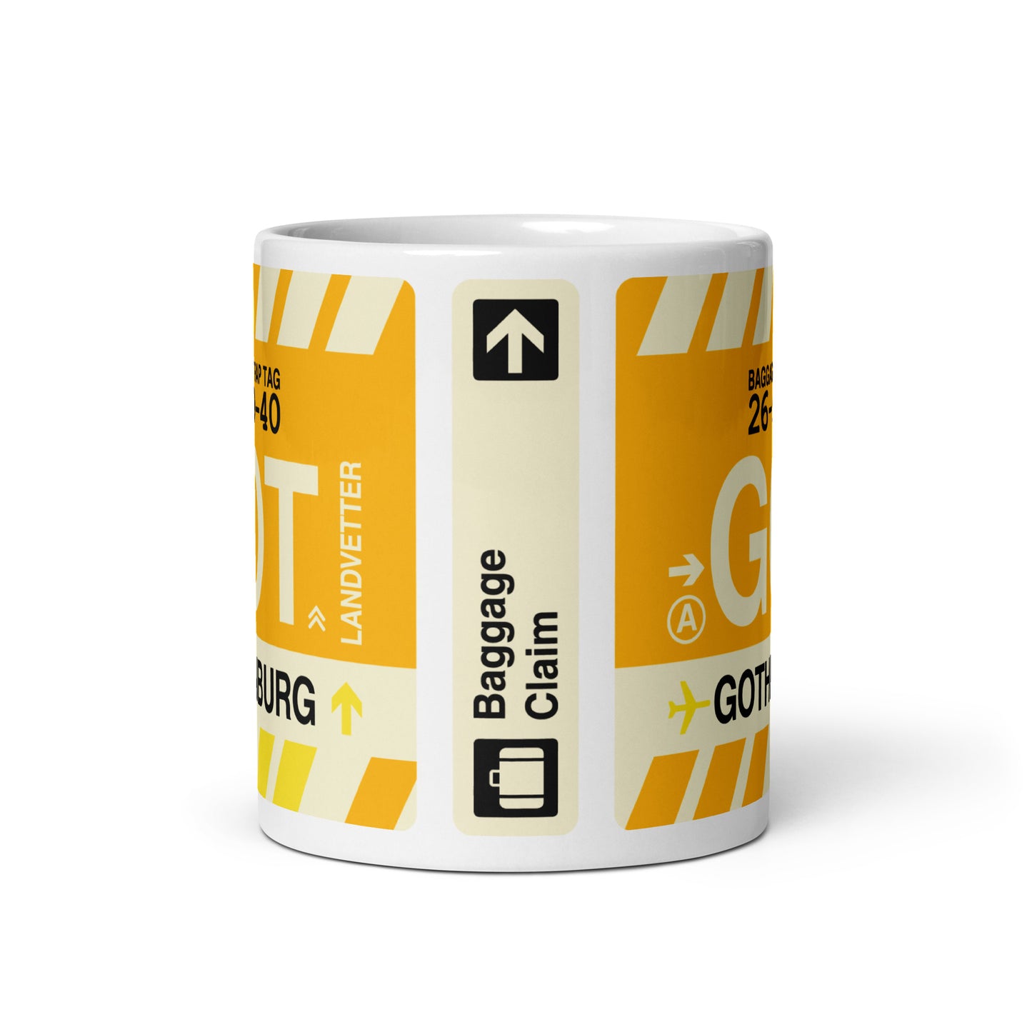 Travel Gift Coffee Mug • GOT Gothenburg • YHM Designs - Image 02