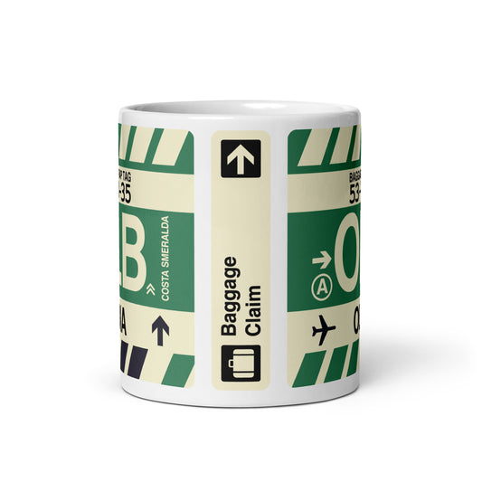 Travel Gift Coffee Mug • OLB Olbia Souvenir • YHM Designs - Image 02
