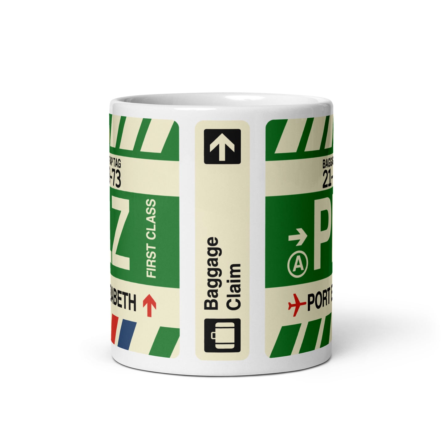 Travel Gift Coffee Mug • PLZ Port Elizabeth Souvenir • YHM Designs - Image 02