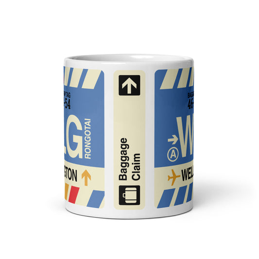 Travel Gift Coffee Mug • WLG Wellington • YHM Designs - Image 02