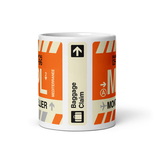 Travel Gift Coffee Mug • MPL Montpellier Souvenir • YHM Designs - Image 02