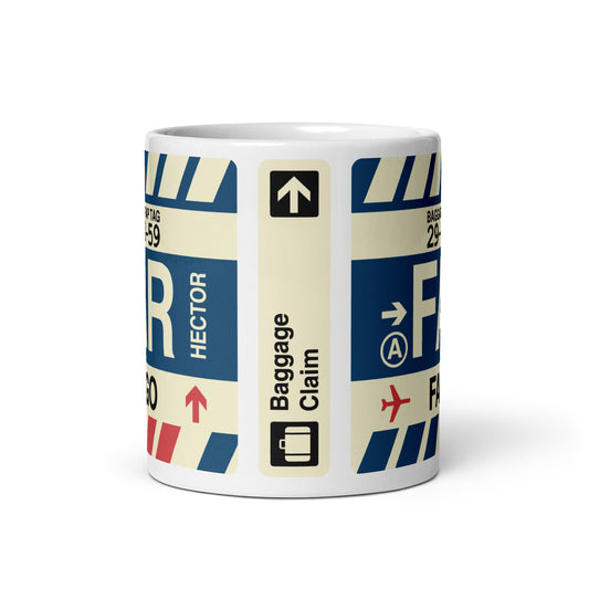 Travel Gift Coffee Mug • FAR Fargo • YHM Designs - Image 02