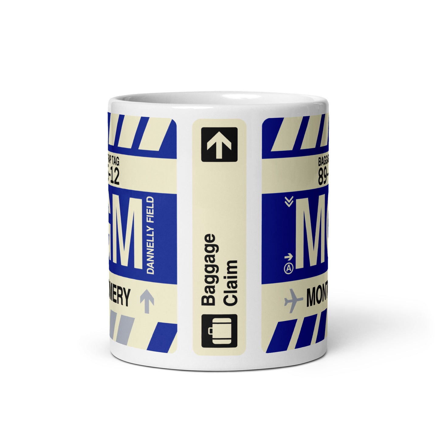 Travel-Themed Coffee Mug • MGM Montgomery • YHM Designs - Image 02