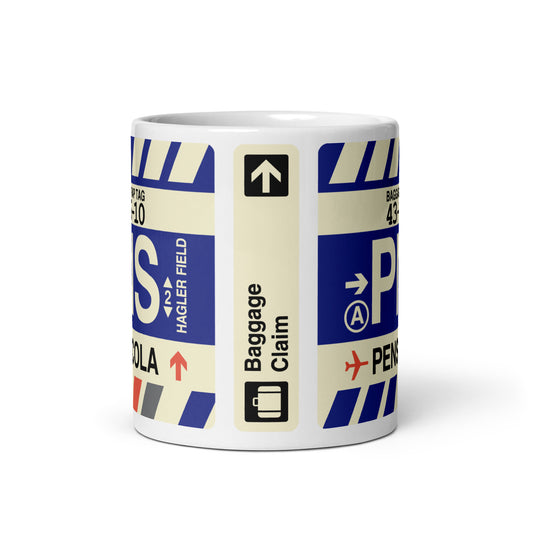 Travel Gift Coffee Mug • PNS Pensacola Souvenir • YHM Designs - Image 02