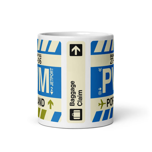 Travel Gift Coffee Mug • PWM Portland Souvenir • YHM Designs - Image 02