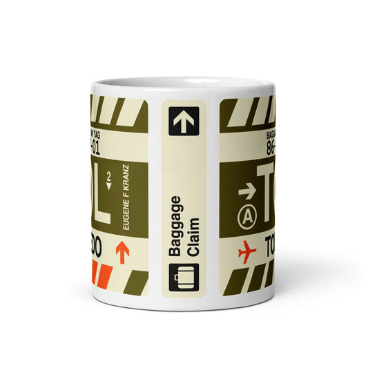 Travel Gift Coffee Mug • TOL Toledo Souvenir • YHM Designs - Image 02