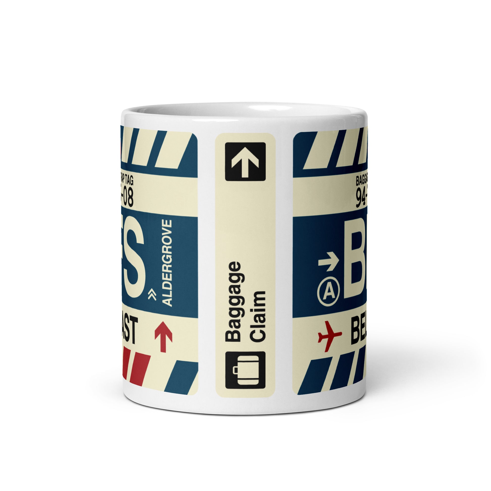 Travel Gift Coffee Mug • BFS Belfast • YHM Designs - Image 02